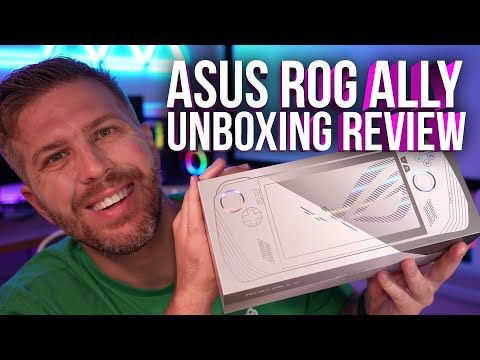 video - Asus ROG Ally, AMD Ryzen Z1 Extreme, AMD Radeon Graphics, 16 GB DDR5-6400, 512 GB Micro SD, FHD 120 hz 500 nits 100% sRGB