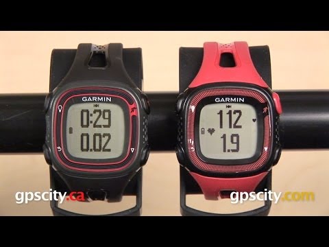 Garmin Forerunner 15 vs. Forerunner 10 with GPS City