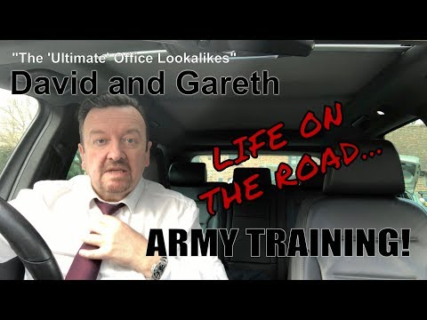 Gareth Keenan does a work out for th TAs! LOTR