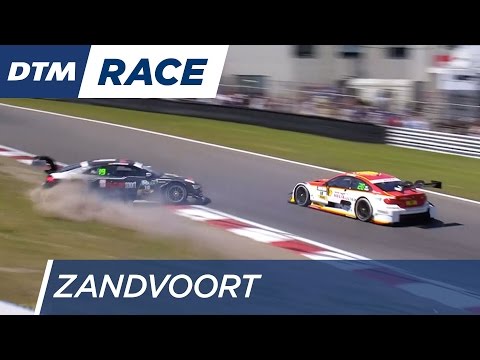 Scheider pushed by Farfus - DTM Zandvoort 2016