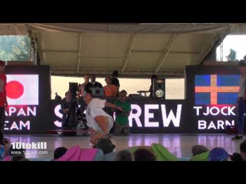 SDK 2012 - Crew Quarter Final - Team Japan (Japan) Vs T-Jocka Barn (Sweden)