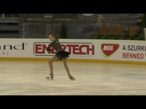 2016 Santa Claus Cup: Lizaveta MALINOUSKAYA (BLR) - FS Advanced Novice GIRLS - Free skating