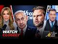 Fox News ATTACKS JD Vance Over His Netanyahu Answer