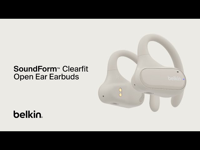سماعات بيلكن SoundForm ClearFit لاسلكية تصميم مفتو...