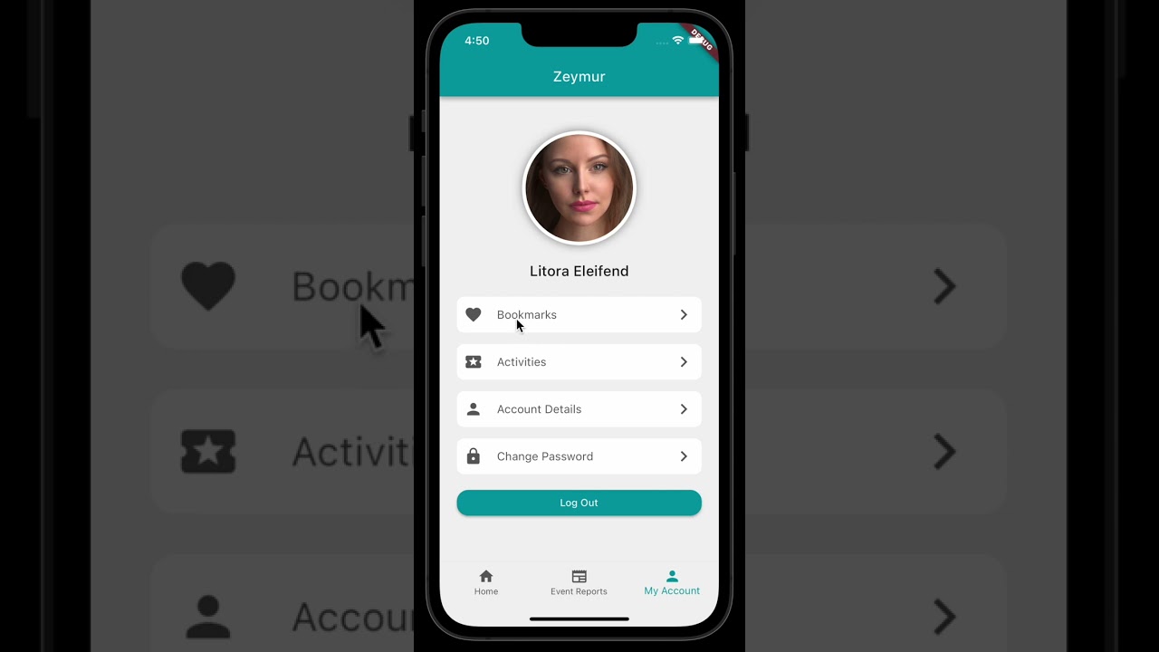 Event App UI Template for Flutter