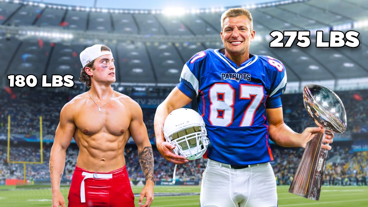 Training W/ NFL’s Strongest Tight End “GRONK”