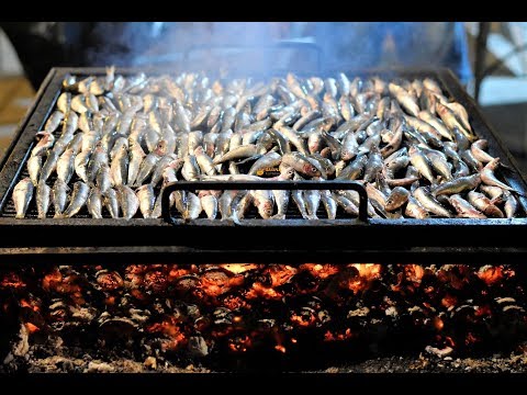 Srdele na gradele recept Grilled Sardines Recipe - Sašina kuhinja