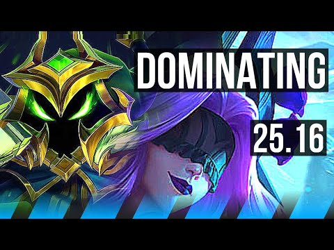 VEIGAR vs SYNDRA (MID) | 1700+ games, 12/4/9, Dominating | EUW Grandmaster | 25.16