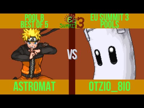 Astromat (Naruto) vs. Otzio_8io (Bag) - EU Summit 3 Pool B - SSF2 Tournament