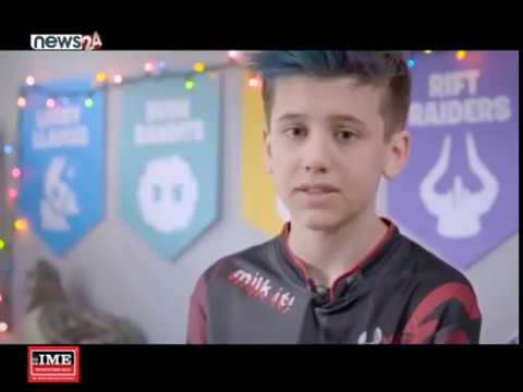 अमेरिकाका १४ वर्षीय बालक भिडियो गेम खेलेरै वर्षमा २ करोड कमाउँछन् - NEWS24 TV