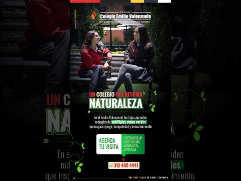 Fundación Colegio Emilio Valenzuela Bogotá, entre zonas verdes
