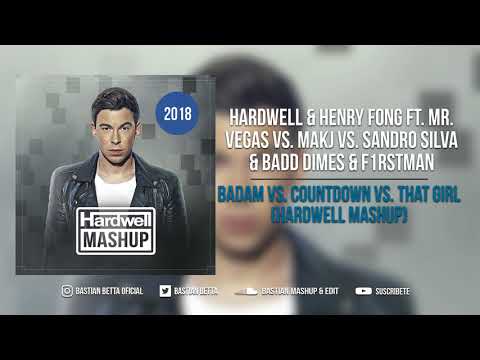 Badam vs. Countdown vs. That Girl (Hardwell Mashup)