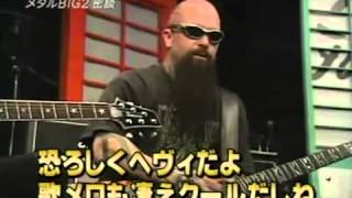 Kerry King at Marty Friedman's Japanese Show