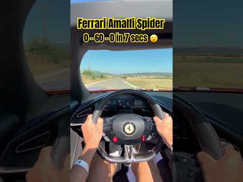 Thumbnail for Ferrari Amalfi Spider Launch | 0-60-0 in 7s | Camera Fail 😢 #shorts #ferrari #launchcontrol by Ferrari Amalfi