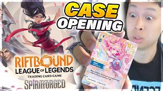We Opened A FULL CASE Of Riftbound Spiritforged! (INSANE Signature Pull?!)