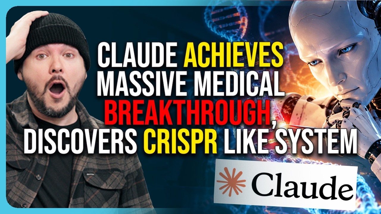 Claude Achieves MASSIVE Medical Breakthrough, Discovers NEW CRISPR Like System