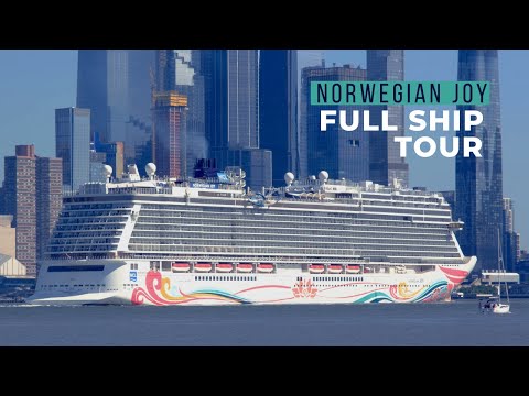 14-Min Norwegian Joy Cruise Ship Tour & Review