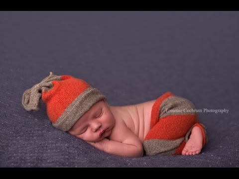 DIY Newborn Pant and Hat Set