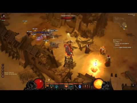 Diablo 3: Barbarian Playthrough #36 - w/TLV - ACT 2 - MANY SHRINES IN ALCARNUS