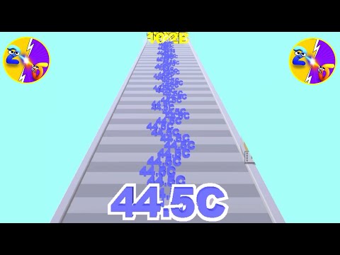 Number Master run and merge vs number merge run shooting 2048 Gameplay New update level #7