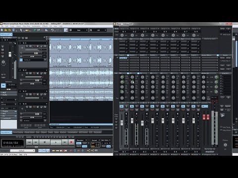 MAGIX Samplitude Music Studio 2016 – Mixing tutorial (INT)