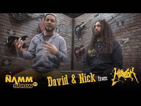 Nick & David from Havok at NAMM Show 2017