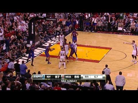Amar'e Game Saving Block in Miami