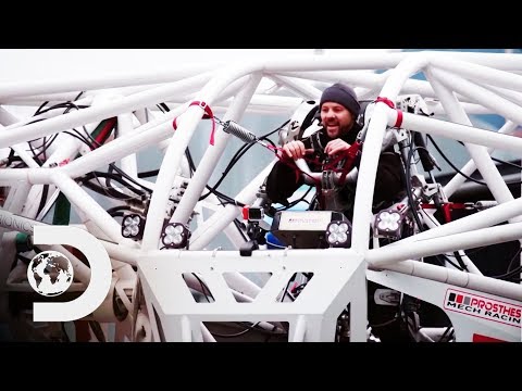 這隻機械怪獸就像人體的延伸｜雷普利的信不信由你。 (This Mechanical Monster Is Like An Extension Of The Human Body | Ripley's Believe It Or Not)