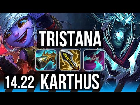 TRISTANA vs KARTHUS (MID) | 9/1/2, Legendary | NA Master | 14.22