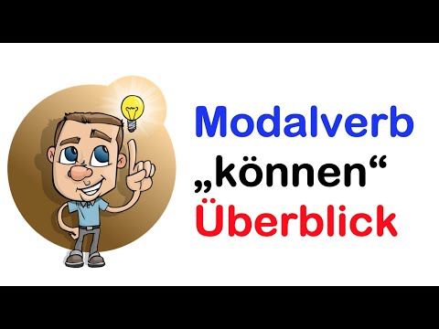 Modalverb können kurze Zusammenfassung