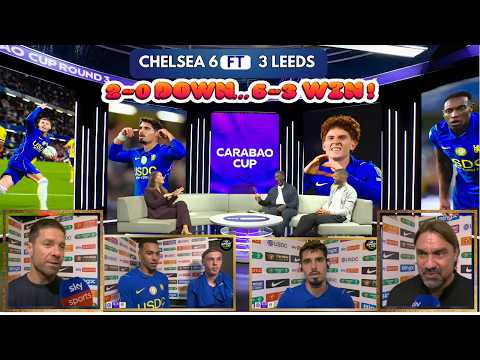 Chelsea 6-3 Leeds | 9 GOALS! Chelsea Complete Incredible Stamford Bridge Comeback | Xabi  Reactions