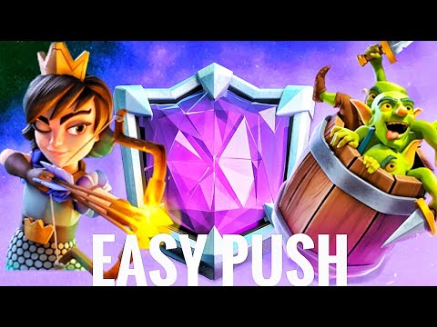 EASY ROAD TO ULTIMATE CHAMPION WITH BEST F2P LOG BAIT _ CLASH ROYALE