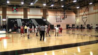 preview picture of video 'Taunton v B-R boys basketball game (P. L. 7/11)'