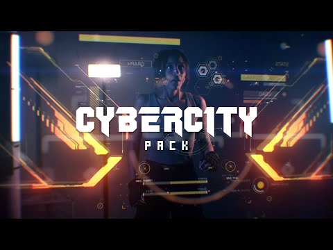 CYBERCITY Pack - Create Cyberpunk and Futuristic Worlds