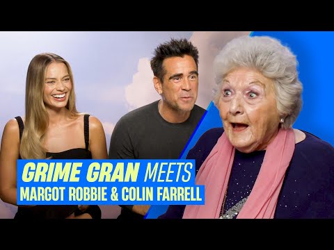Margot Robbie and Colin Farrell have a heart to heart with Grime Gran! | Capital