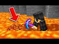 Minecraft But You Can Mine Lava