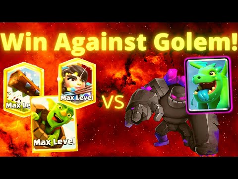 7 Tips for Log Bait vs Golem Decks! - HOW TO WIN VS GOLEM in Clash Royale Using Log Bait