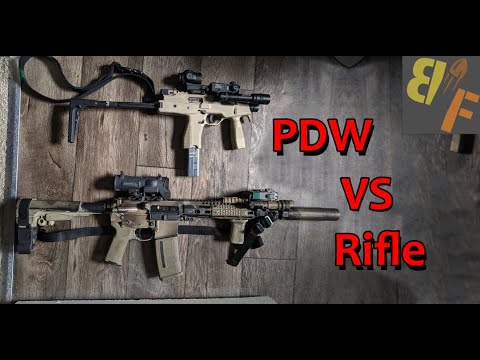 PDW/PCC vs AR for Bugout Bag