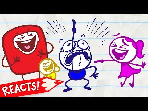 Pencilmate REACTS - Doomsday and A Doomed Date | Animation | Cartoons | Pencilmation