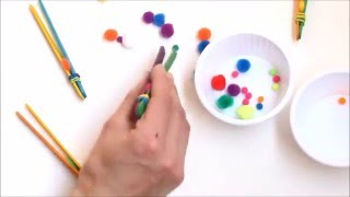 Make Tweezers with Craft Sticks to Build Hand Muscles