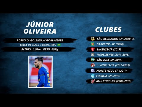 Júnior Oliveira | Goleiro // Goalkeeper