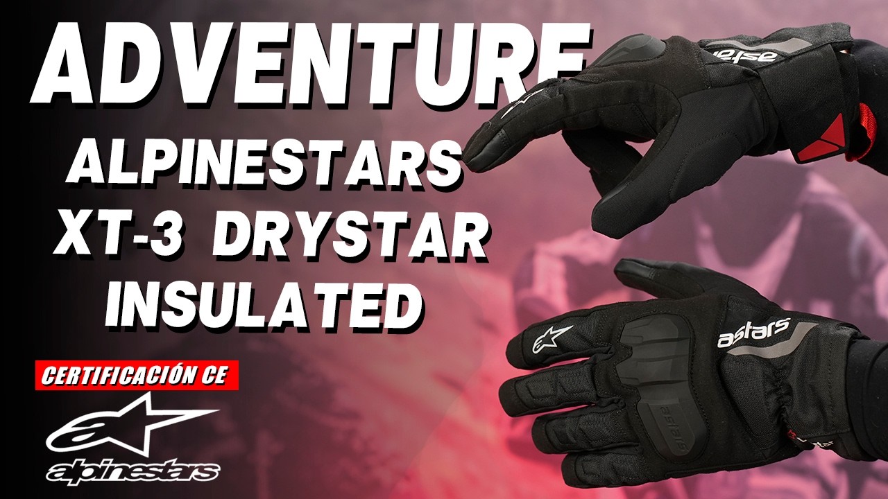 Alpinestars Guante XT-3 Drystar Insulated