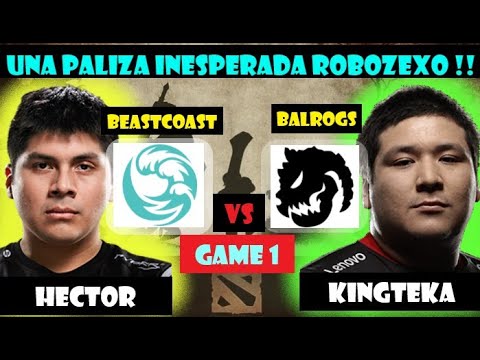 BEASTCOAST vs BALROGS  - ( GAME 1) DPC SA 2021/2022 Tour 2: Division I , hector  VS kingteka