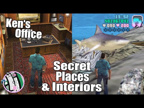 GTA Vice City Secret Places and Hidden Interiors - Ocean, Universe, BETA, Apartment 3C, Facts