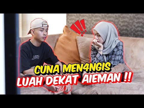 CUNA MEN4NGIS LUAH DEKAT AIEMAN !! - JUJUR APA DIA RASA !