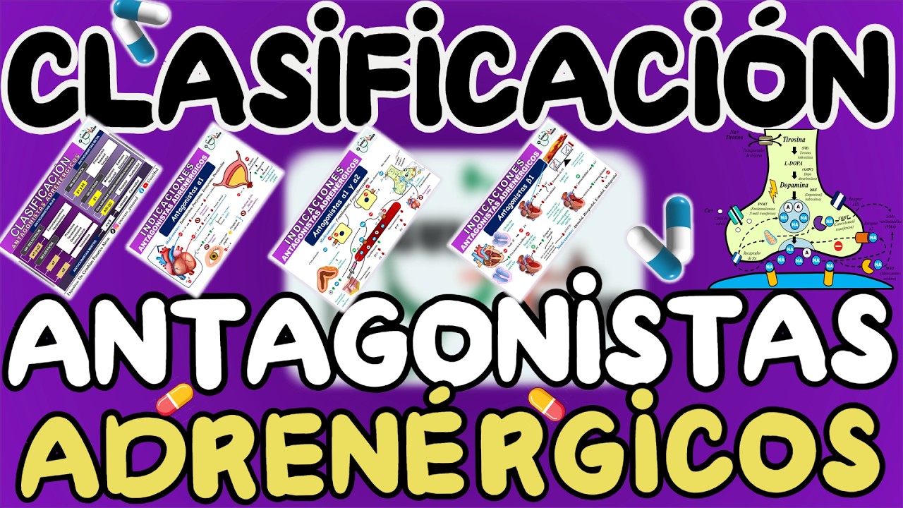 ANTAGONISTAS ADRENÉRGICOS CLASIFICACIÓN COMPLETA | GuiaMed