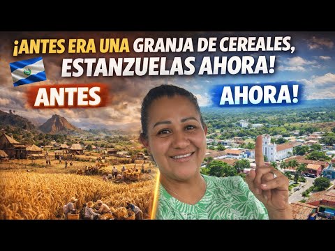  MI PUEBLO ERA UNA GRANJA DE CEREALES…. MIRA ESTO 😱 ESTANZUELAS USULUTAN EL SALVADOR 