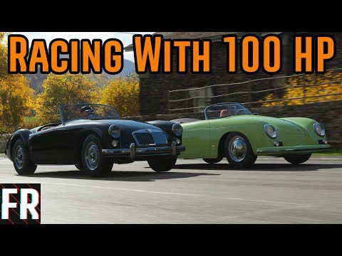 Forza Horizon 4 Challenge - Racing With 100 HP