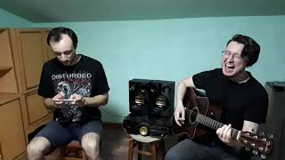 Godsmack - Inside Yourself (Acoustic &amp; Drums App Cover by Slammy feat Arthur Khayrullin)