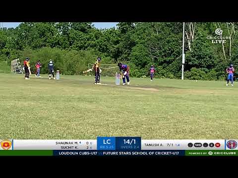 VPL Memorial Day Youth Cup U17 - Future Stars School of Cricket-U17 Vs Loudoun Cubs-U17